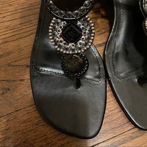 Gladiator style wedge sandals 7